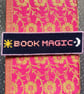 Handmade Needlepoint & Cross Stitch Bookmark, Book Magic, Book Lover Gift - Image 2