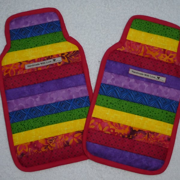 Red - Handmade 1L Water Bottle Cover 09