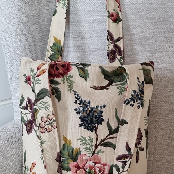 The Maria Tote Bag - Tapestry Floral 