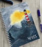 The Lighthouse Notebook in A4 or A5 - Image 1