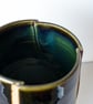 Four Pleat Vase Dark Green - Image 2