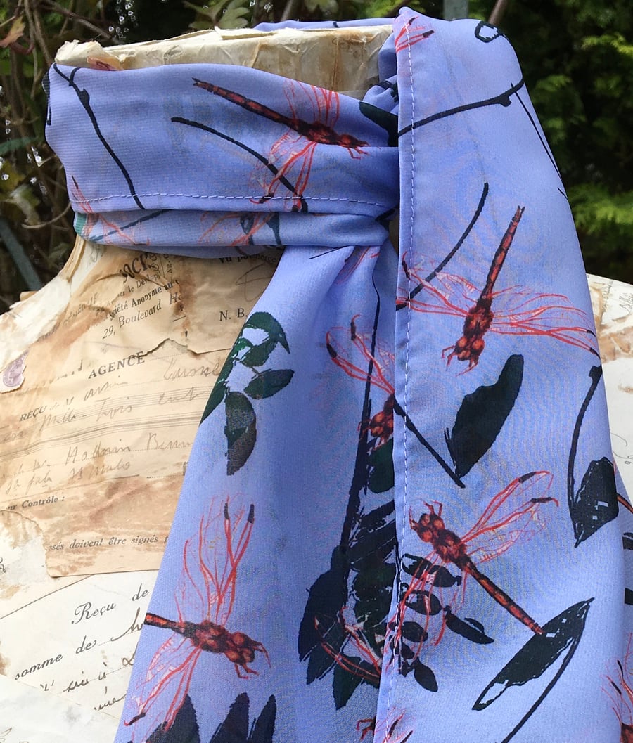 Designer printed scarves, bold colours, versatile emergency face covering!