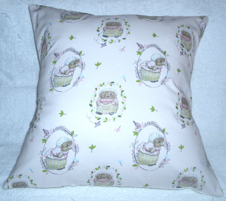 Mrs Tiggywinkle cushion