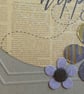 Hexagonal Bee Happy Card - Bees and Flowers - Image 4