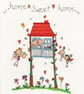Juicy Lucy - Home sweet home cross stitch kit - Image 1