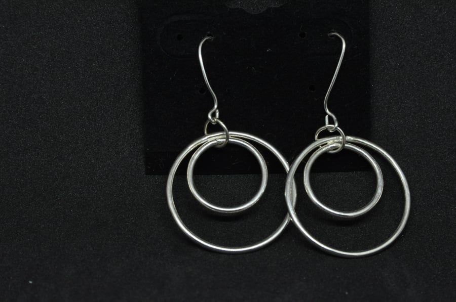 Sterling Silver Hoop Earrings