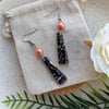 Jazzy Black & Pearl Earrings