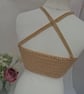 Handmade crochet ladies cropped strappy top  - Image 4