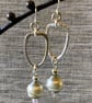    Perfectly Imperfect Wedding Style Earrings - Image 2