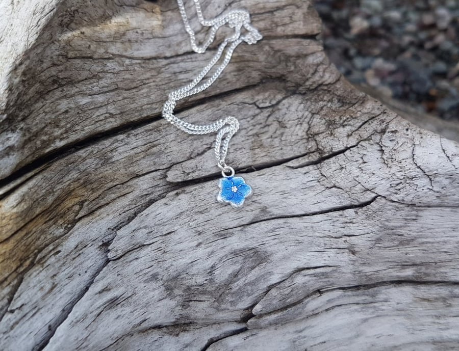 Forget-Me-Not Necklace