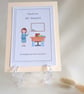 Thank You Teacher Card - Personalised End Of Term Gift For Teachers - Image 1