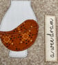 A ‘wee dram’ appliqué card - Image 5
