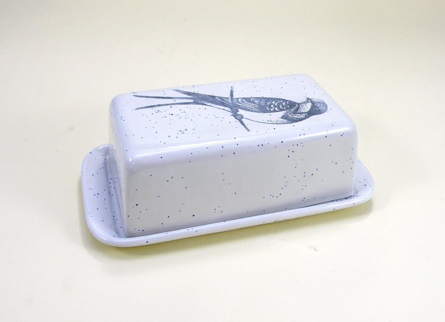 Butter Dish Covered Butter Dish Food safe Lead Free GLaze Made to order