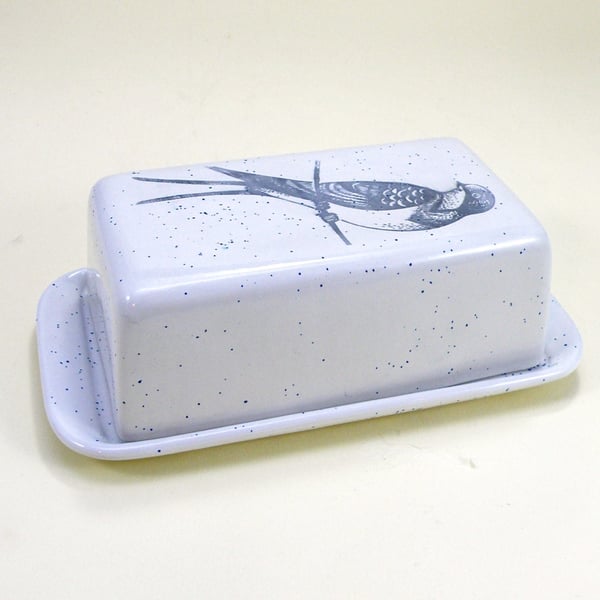 Butter Dish Covered Butter Dish Food safe Lead Free GLaze Made to order