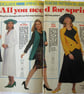 A multi-size sewing pattern for a woman's spring wardrobe (Woman's Weekly) - Image 1