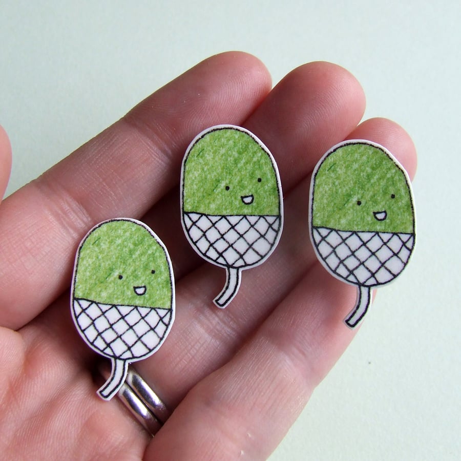 Acorn Badge - Small Illustrated Badge