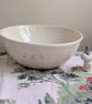 Ceramic Bunny Rabbit Bowl - Handmade Pottery Dish - Image 1