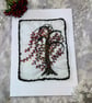 Fantasy Sparkle Tree Art Card