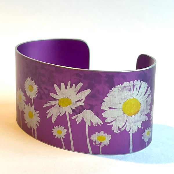 Seconds - Oops a daisy cuff narrow pink