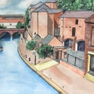 Birmingham Canal Scene