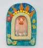 Ceramic wall shrine - Image 2