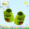Red Flowered Shoes
