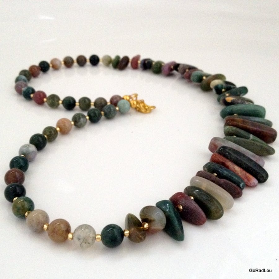 Fancy Jasper Necklace