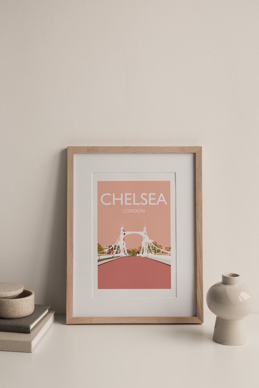 Chelsea Bridge, London Giclee Travel Print