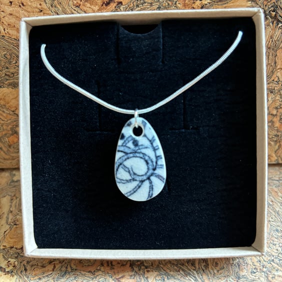 Handcrafted Pendant Necklace, Unique, One of a Kind, Eco Friendly Gifts.