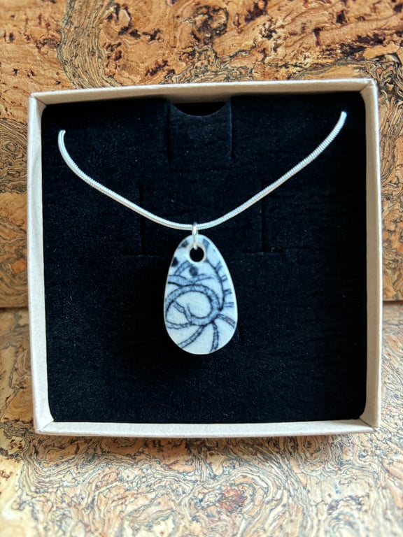 Handcrafted Pendant Necklace, Unique, One of a Kind, Eco Friendly Gifts.