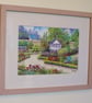 The Physics Centre, Garden, Cowbridge, Original Watercolour in 14 x 11'' Frame