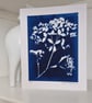 Cyanotype Botanical Print No. 8 - Image 1