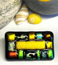 Fused Glass Mosaic inspired Brooch - Image 2