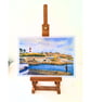  Art print of Plymouth Hoe Devon from original watercolour painting A4 - Image 5