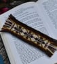 Fair Isle Knitted Bookmark, 100% Shetland Wool - Image 3