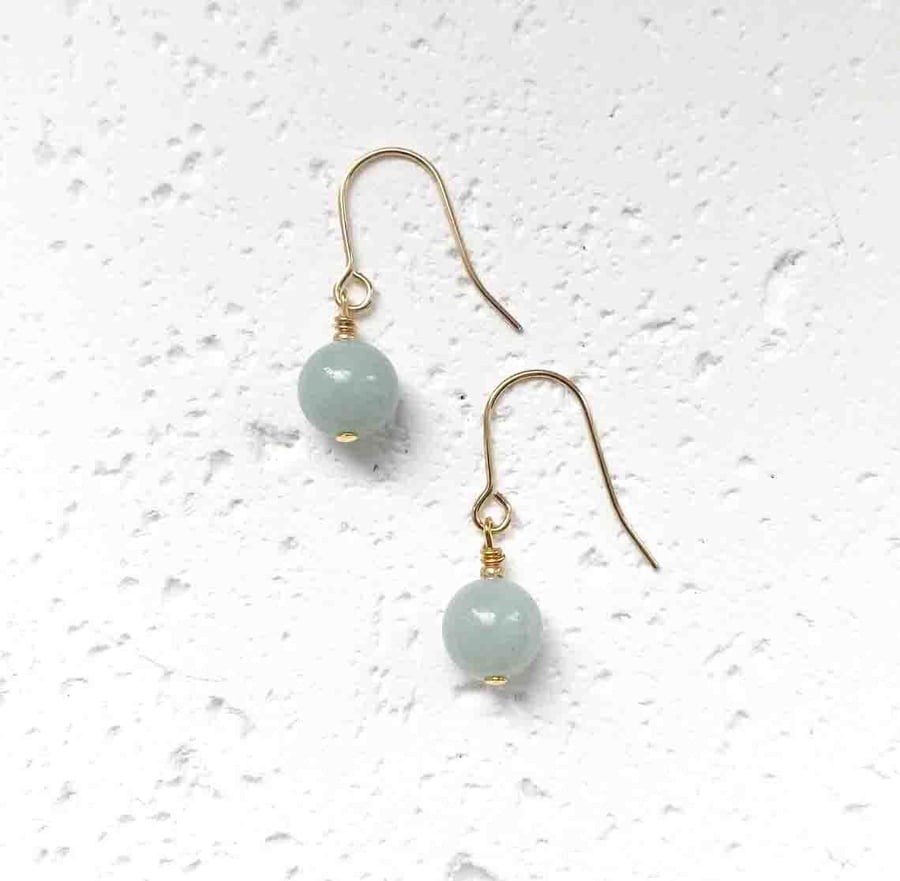 Maya Drop Earrings - Amazonite