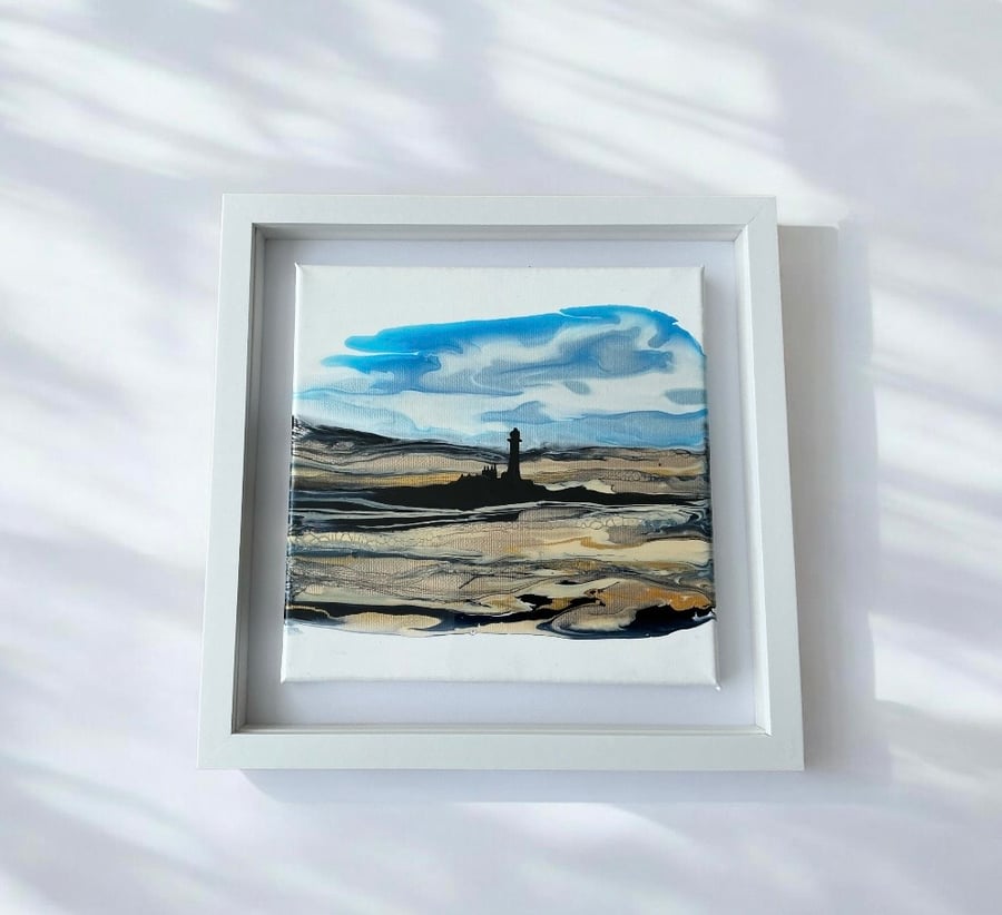 Whitley bay lighthouse - Golden sands 