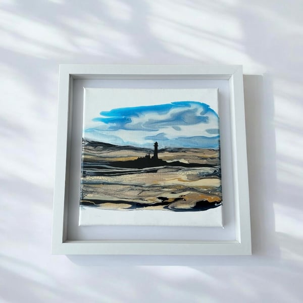 Whitley bay lighthouse - Golden sands 