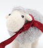 Winter Woolly Sheep - Handmade Needle Felted Decoration Birthday Christmas Gift - Image 6