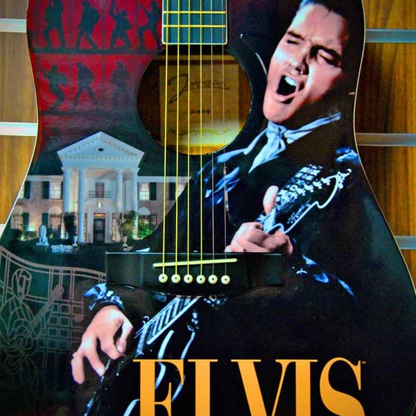 Elvis Presley Graceland Exhibition London Photograph Print