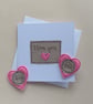 "I Love You" Card with either a Pocket Hug or a Love Token - Image 2