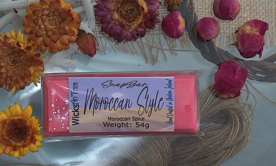 Soy Wax Melt SnapBar - Moroccan Stlye