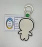 Embroidered Mummy Keyring - Image 2