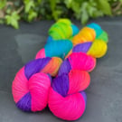 Faerie Garden 100g Hand Dyed 4 Ply Sock Yarn