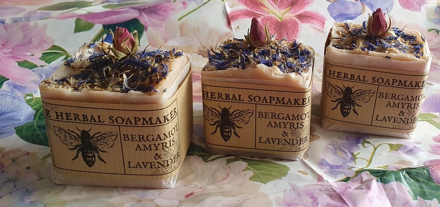 Bergamot, Amyris & Lavender Bar Soap