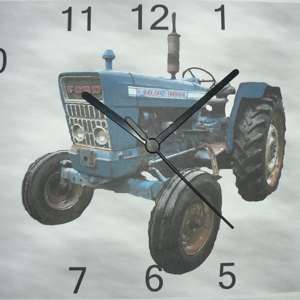  tractor 3000 wall clock. frd 3000 wall clock,farm tractor clock