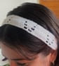 White Crochet Headband