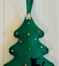 Handmade Christmas tree decoration with cats and dogs - Image 1