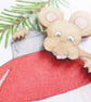 Christmas Bauble Mouse Card - Personalised  - Image 6