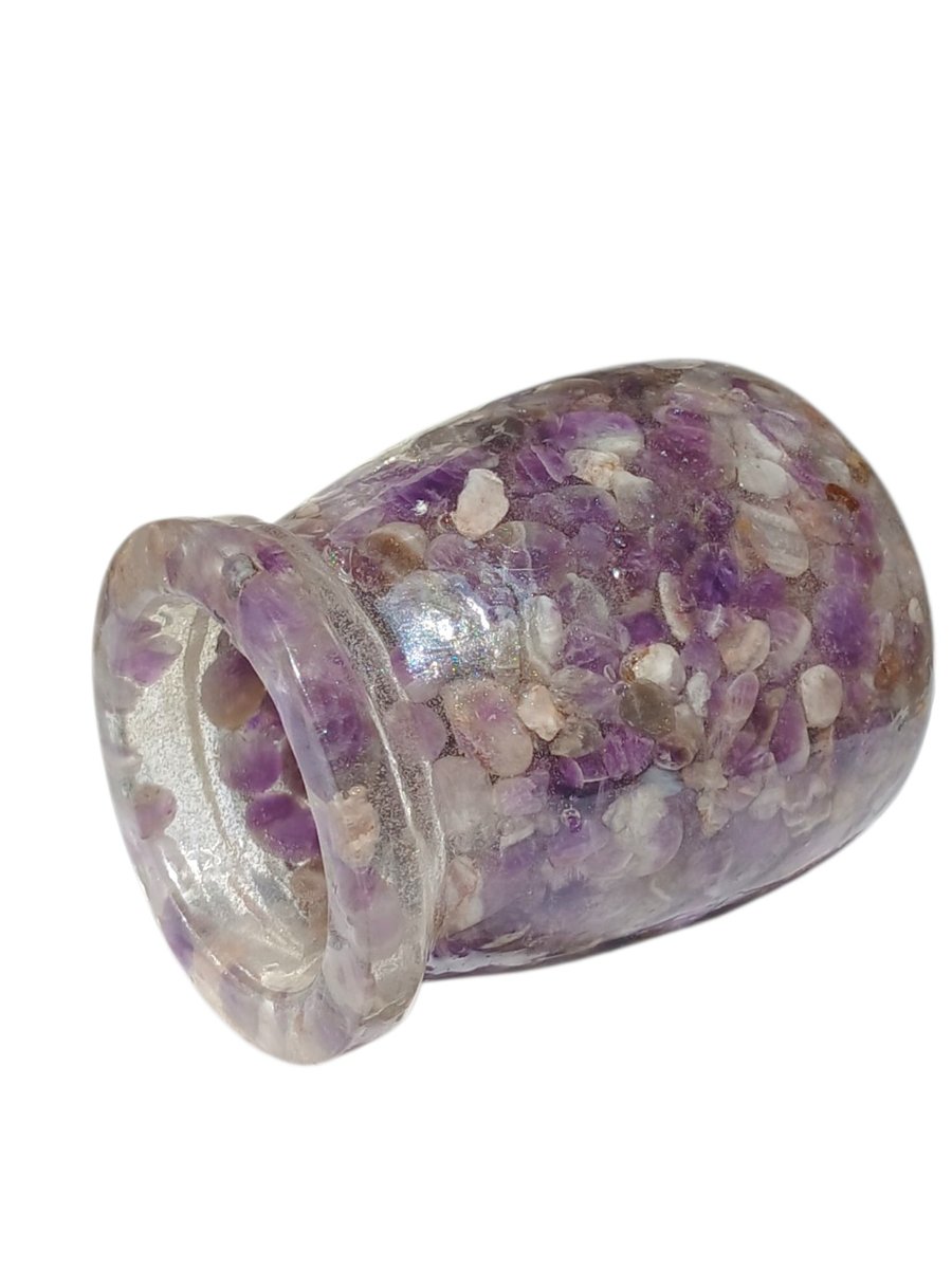 Amethyst Twilight Shard Mini Vase